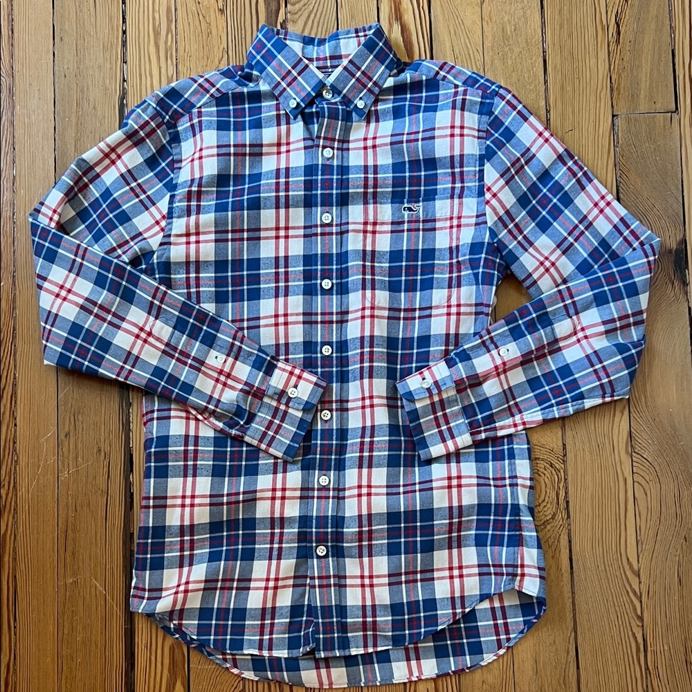 Vineyard Vines Performance Slim Fit Tucker Button Down Shirt